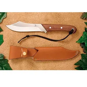 Grohmann #R108S Deer & Moose Hunting Knife – Rosewood Handle