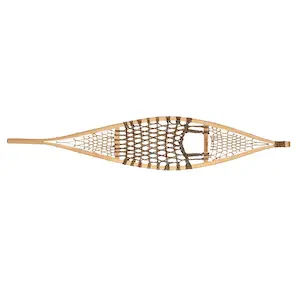 GV Ojibwe-Style Traditional Snowshoes with Rawhide Lacing