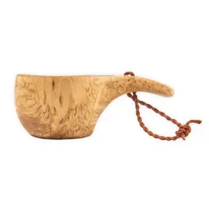 Hand-Carved Traditional Wooden Kuksa Cup