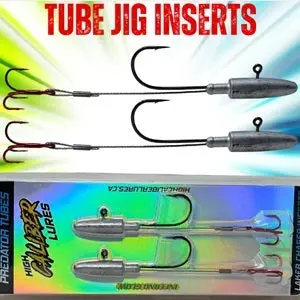 HCL Laker Chaser Tube Jig Replacement Inserts – 2-Pack
