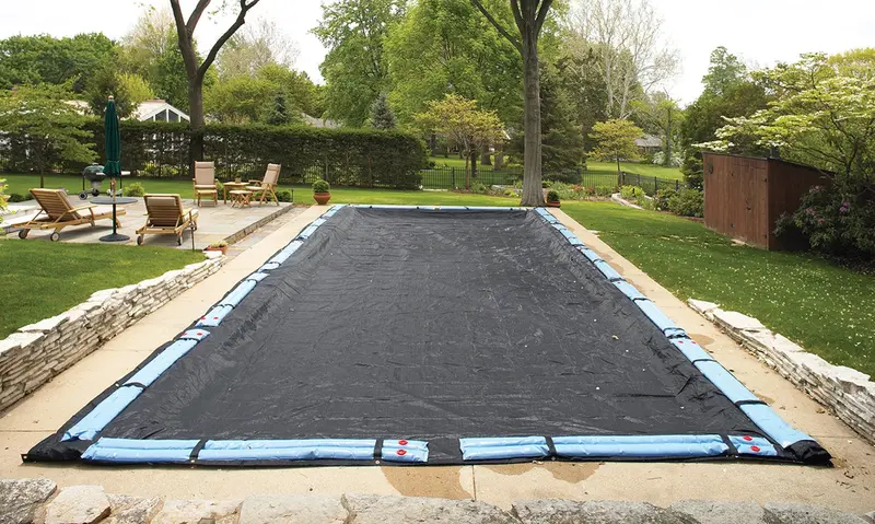 Heavy-Duty Mesh Winter Cover for In-Ground Pools
