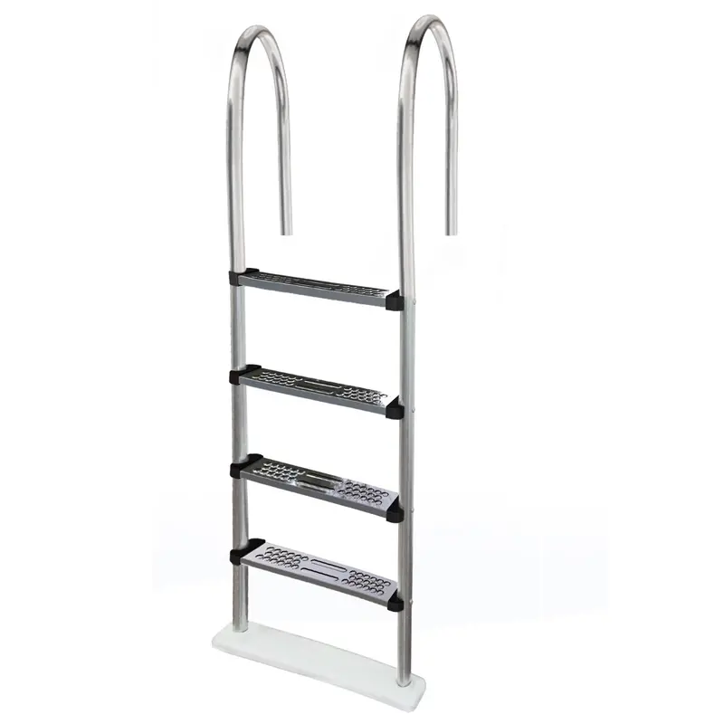 Heavy-Duty Stainless Steel In-Pool Ladder – Ideal for Above-Ground Pools
