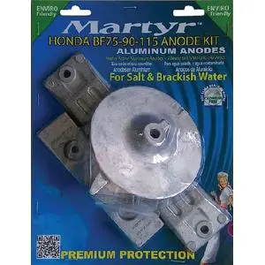 Honda BF Series Outboard Anode Kit