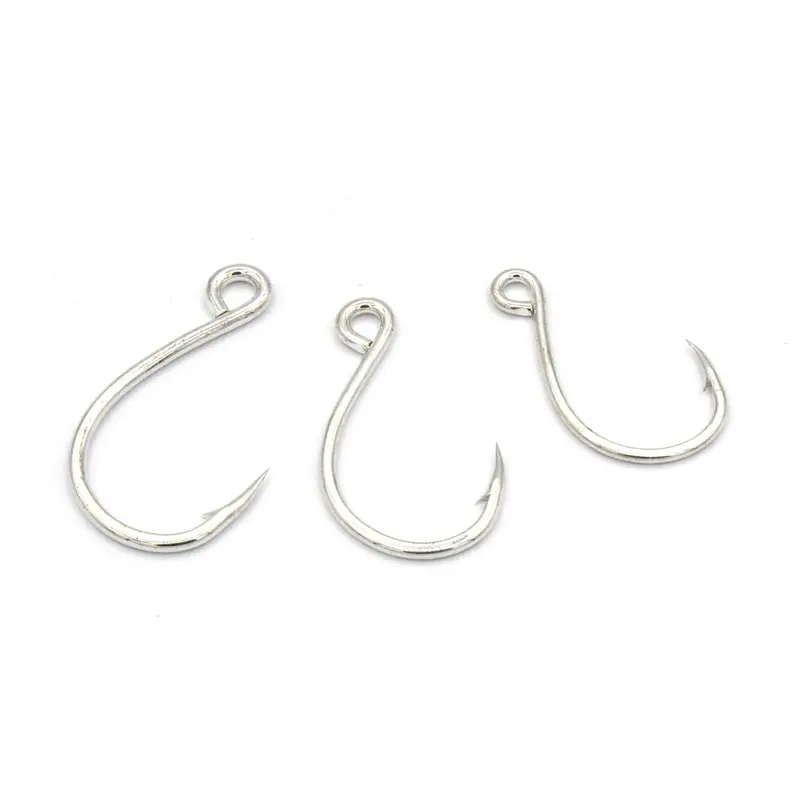 Inline Single Jig Hooks for Saltwater Trolling