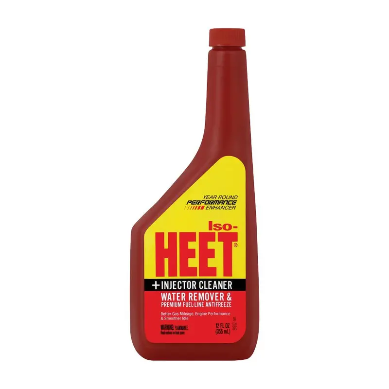 ISO-HEET Fuel Line Antifreeze, Water Remover, and Injector Cleaner for Gasoline and Diesel