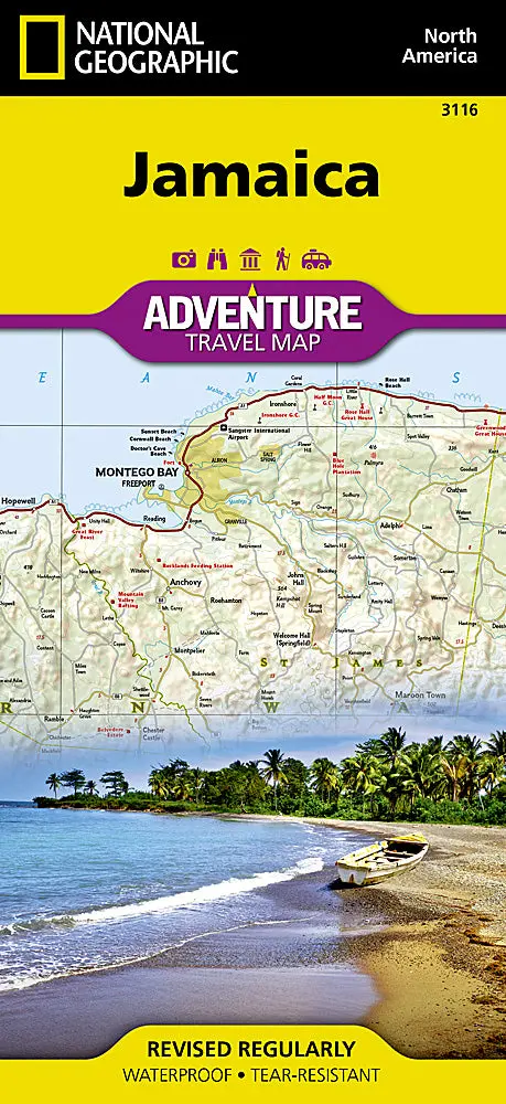 Jamaica Beach & Jungle Adventure Map