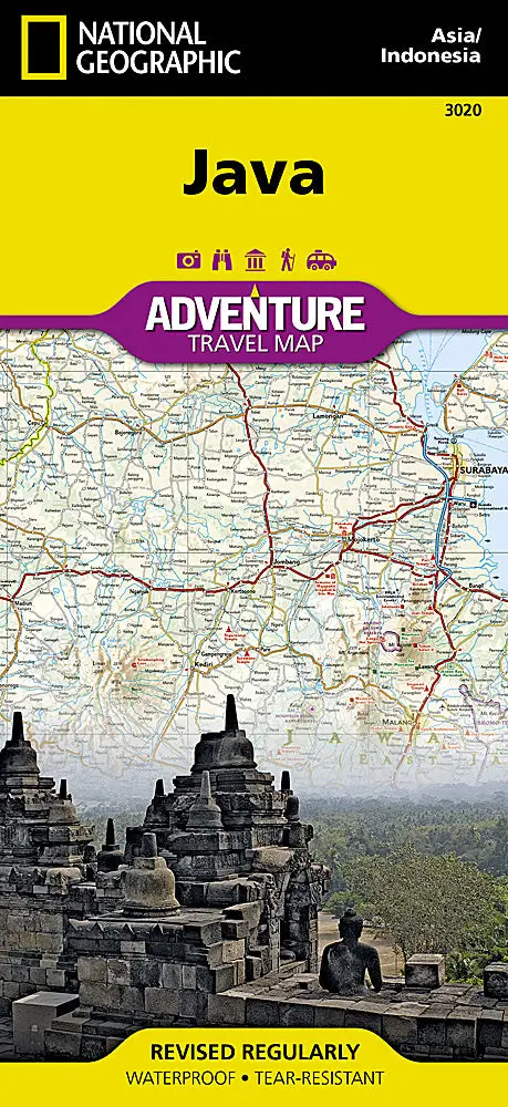 Java Island Adventure & Volcano Trekking Map