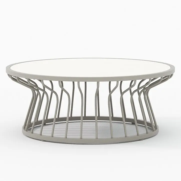 Kali 42-Inch Round Coffee Table – Tropitone