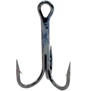 Kamakazi Black Treble Hooks – Matte Coated for Stealth