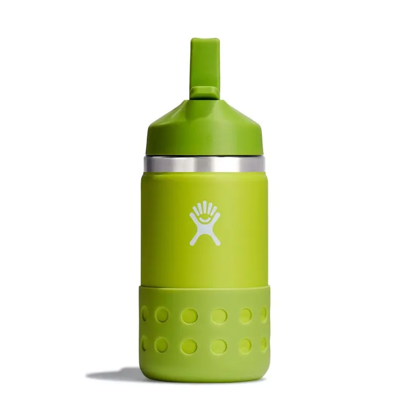 Kids’ Wide-Straw Insulated Water Bottle – 354 ml