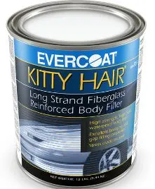 Kitty Hair Fiberglass Filler Paste for Smooth Surface Repairs