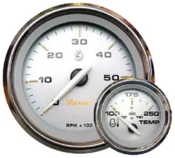 Kronos Marine Gauge Boxed Set – 4-Inch Round Analog Pack