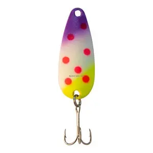 Len Thompson Ultra Glow Fish Pox Spoon – Glow-in-the-Dark