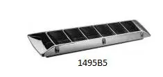 Lightweight Plastic Louver Vent for Non-Critical Areas
