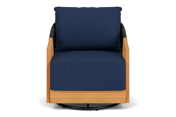 Lloyd Flanders Alpine Swivel Lounge Chair – 360° Rotating Outdoor Seating
