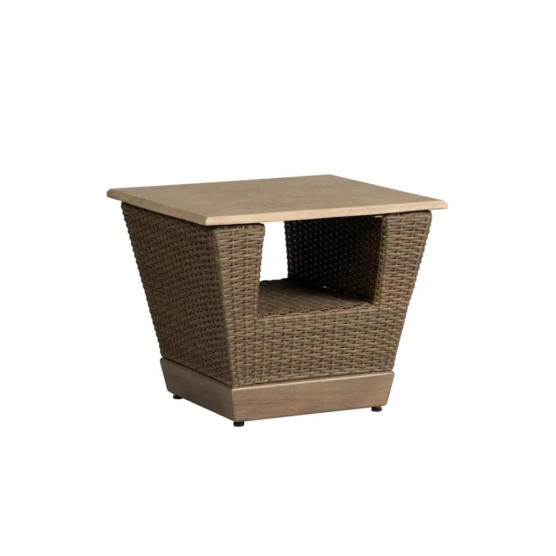Lloyd Flanders Charisma 24-Inch Square Accent End Table