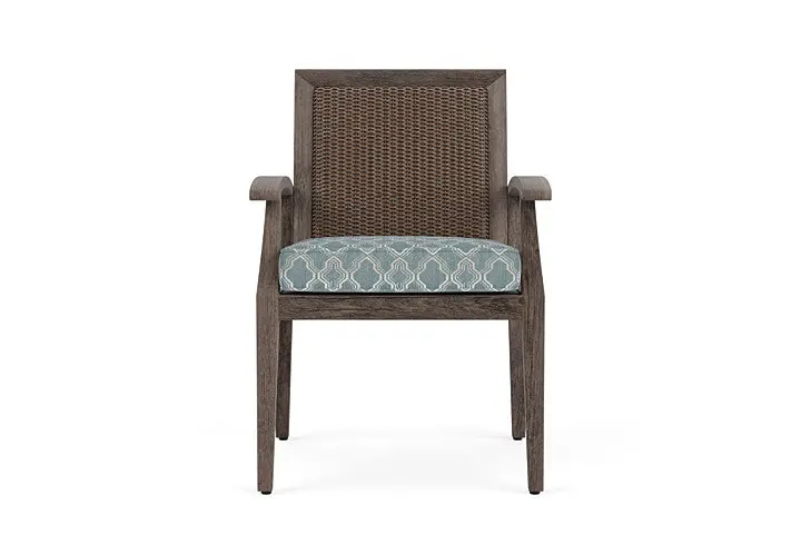 Lloyd Flanders Frontier Dining Armchair – Weather-Resistant Outdoor Seat