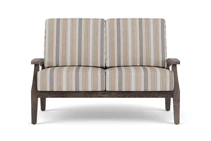 Lloyd Flanders Frontier Outdoor Loveseat – Two-Seat Wicker Sofa