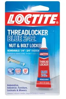 Loctite Threadlocker Blue – Medium-Strength Removable Thread Sealant