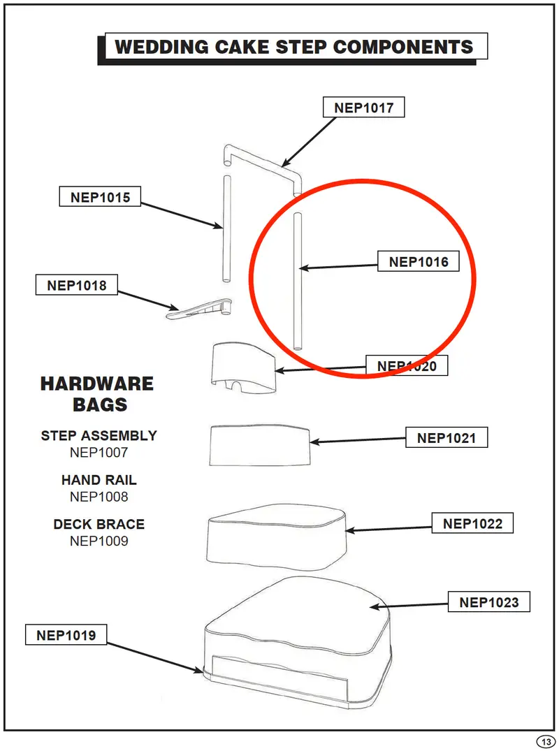 Long Post Replacement – NEP1016 (AC 62022)