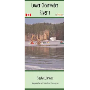 Lower Clearwater River Canoe & Kayak Map – Sections 1 & 2