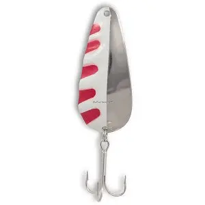 Lucky Strike 3-Inch Half-Wave Spoon – 1/2 oz Nickel Plated