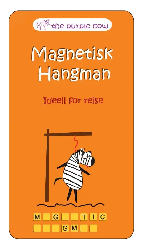 Magnetic Travel Hangman Game