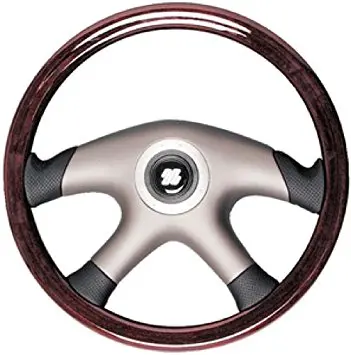 Mahogany-Finished Marine Steering Wheel