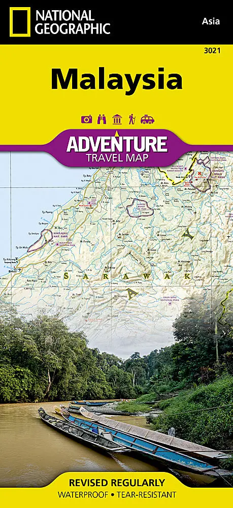 Malaysia Rainforest & Heritage Adventure Map