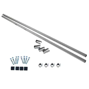 Malone 78-Inch Galvanized Roof Crossbar Kit