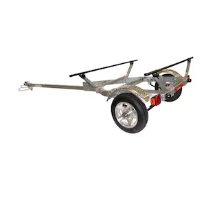 Malone MicroSport XT Aluminum-Wheeled Trailer with Fenders & Retractable Tongue