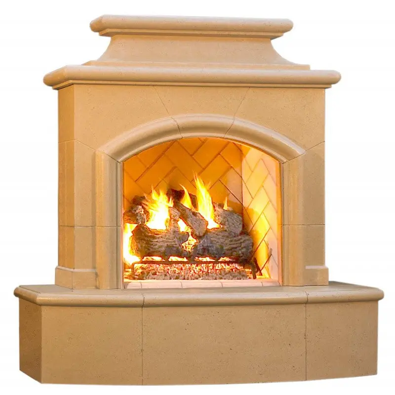 Mariposa Outdoor Gas Fireplace – American Fyre Design Artisan-Crafted Fire Feature