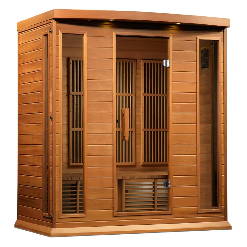 Maxxus Chaumont 4-Person Near-Zero EMF Far-Infrared Sauna for Spacious Recovery