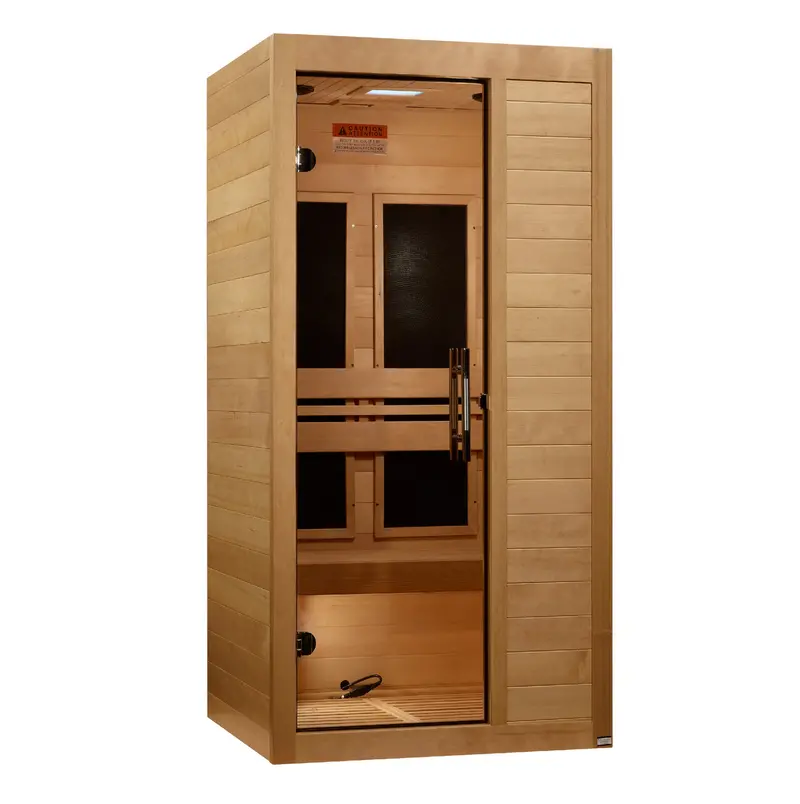 Maxxus S-Line 1-Person Low-EMF Far-IR Sauna for Personalized Thermal Therapy