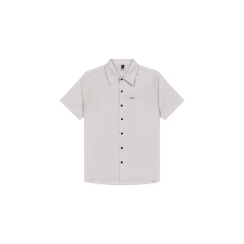Men’s Short-Sleeve Corduroy Button-Down Shirt – Nollur Style
