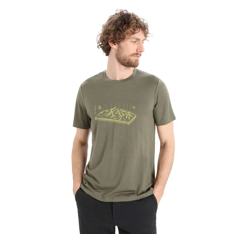 Men’s Tech Lite II Short-Sleeve T-Shirt – Alps 3D Print
