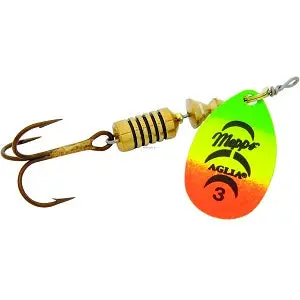 Mepps Aglia Shallow Runner – Sizes #1–#4 (Firetiger)
