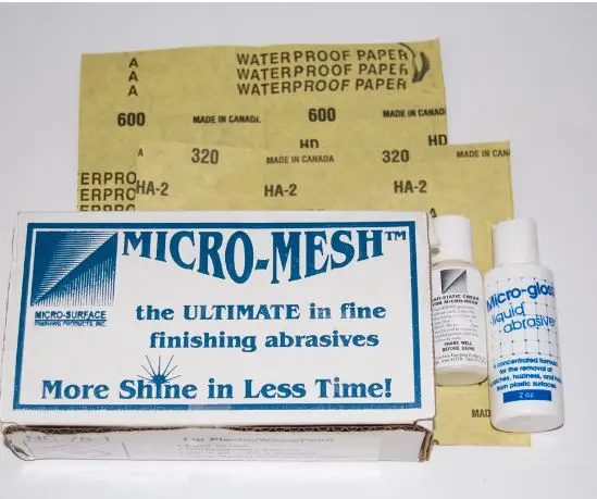 Micro-Mesh Professional Finishing Abrasive Kit