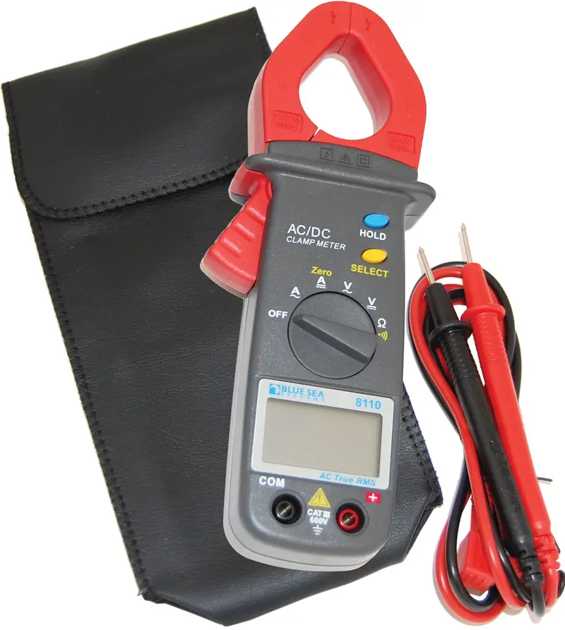 Mini Clamp-On DC Current & Voltage Multimeter