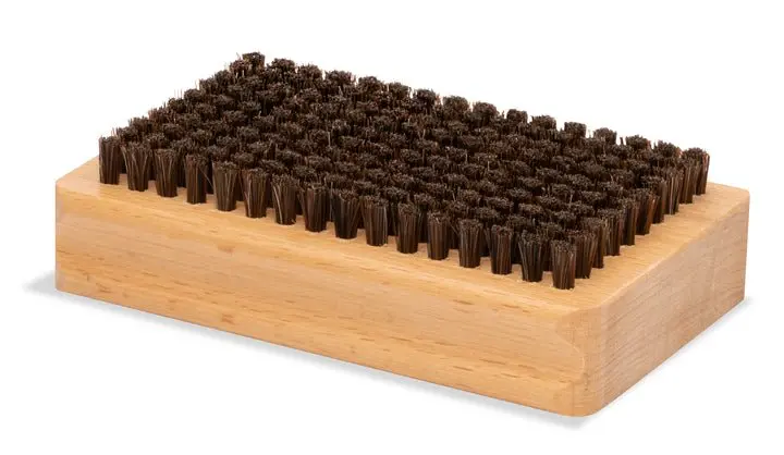 MountainFlow Premium Wax Brush for Ski and Snowboard Base Care