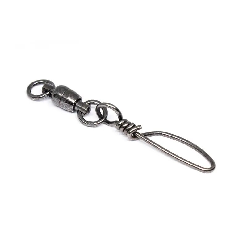 Multi-Size Stainless Steel Ball-Bearing 2-Ring Snap Swivel