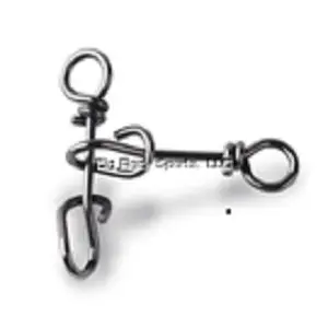 Mustad FTC-1-12U Fastach Clip – Black, Size 1, 12-Pack