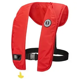 Mustang MIT 100 Manual Inflatable PFD – Red