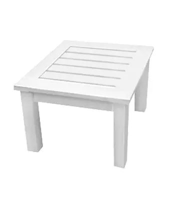 Nantucket Side Table – Compact Outdoor Nightstand Alternative