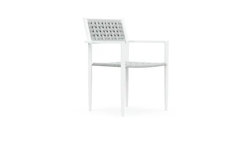 Naples White Dining Chairs (Set of 2) – Azurro Living