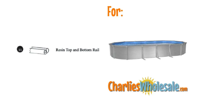 NBP6095 Resin Top and Bottom Rail Replacement Kit
