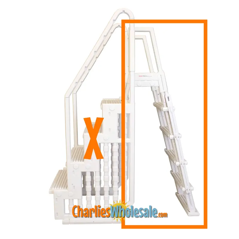 NE126B Easy Pool Outside Step Ladder Replacement (AC 26395)