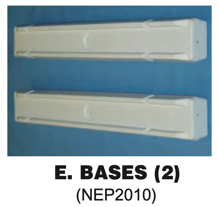 NEP2010 AC Base – Replacement Pair for Pool Equipment