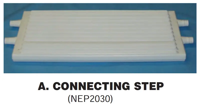 NEP2030 Connecting Step Replacement for Crossover Walkway Configurations