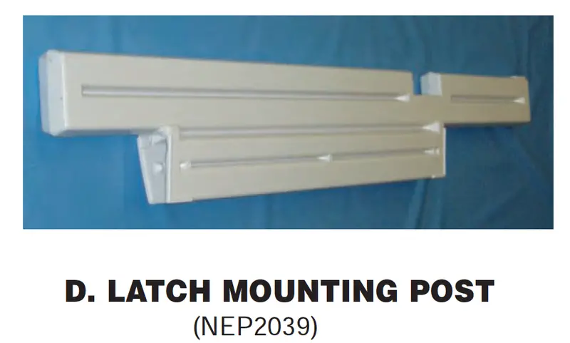 NEP2039 AC LATCHPT Latch Mounting Post Replacement